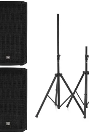 EV ZLX 15P G2 Stereo Stand Bundle | Nouveauté