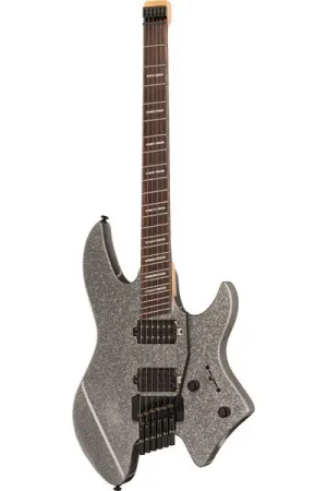 Dépêchez-vous - Larry Carlton X6 Headless 6 Silver Sparkle