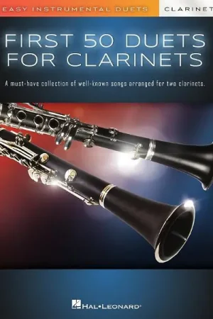 Hal Leonard First 50 Duets Clarinet - Dernières pièces