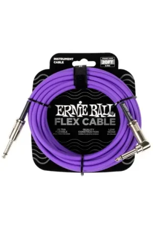 Coup de cœur des clients - Ernie Ball Flex Cable 20ft Purple P06466
