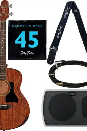 Harley Benton GS-Travel-E Bass Mahoga Set | Soldes