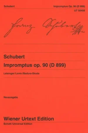 Wiener Urtext Edition Schubert Impromptus op. 90 - Recommandé