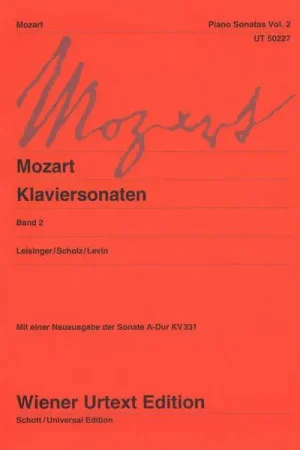 Wiener Urtext Edition Mozart Klaviersonaten 2 - Prix bas