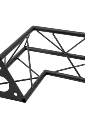 Decotruss SAC-21 Corner 2-Way 90° Black | Expédition immédiate