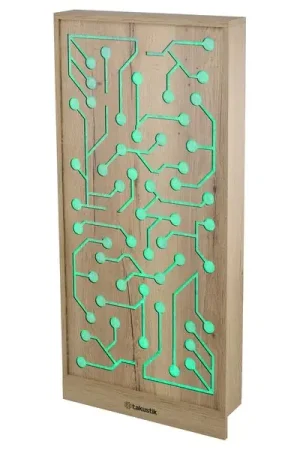 Premium | t.akustik LED Absorber 120 Tech Oak