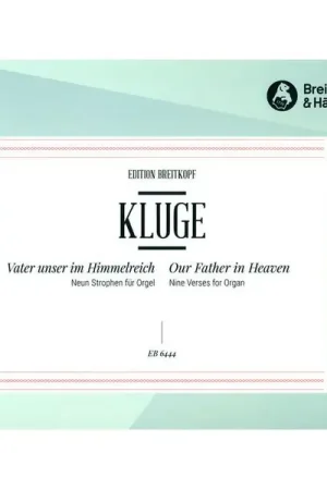 Profitez-en - Breitkopf & Härtel Kluge Vater unser im Himmel