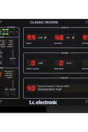 tc electronic TC 8210 Classic Mixing Reverb - Prêt à expédier