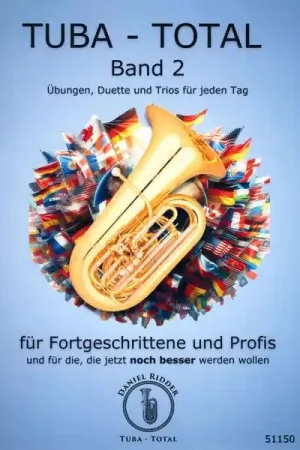 Martin Schmid Blechbläsernoten Tuba-Total 2 - Prix bas