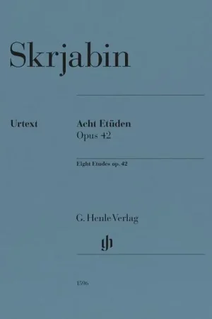 Henle Verlag Skrjabin Acht Etüden op.42 | Prix avantageux