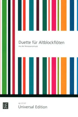Universal Edition Duette der Renaissancemusik | Derniers articles