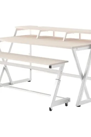 Wavebone Headquarter Woodgrain Desk - Bien noté