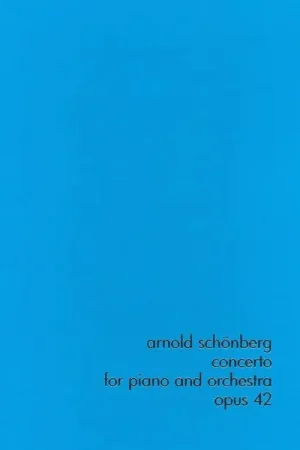 Quantité limitée | Henle Verlag Schönberg Klavierkonzert op. 4