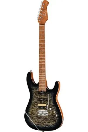 Produit phare - Harley Benton Fusion-IV HSS MN QBKB