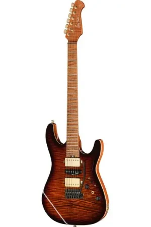Harley Benton Fusion-IV HSH MN FBB - Prix malin
