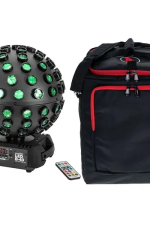 Eurolite LED B40 HCL Beam Effect Bundle - Très populaire