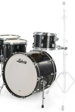 Achat sécurisé - Ludwig Classic Maple 4pcs Ebony Pearl