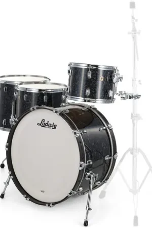 Très populaire - Ludwig Classic Maple 4pcs 24" Ebony P