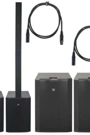 LD Systems Maui 44 G2 Power Bundle | Qualité professionnelle