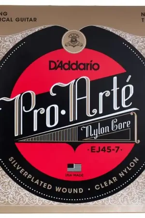 Daddario EJ45-7 7 String Nylon Classic | Déstockage