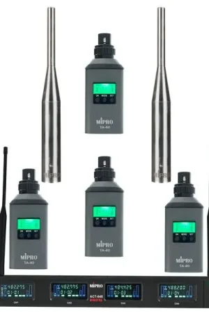 Mipro ACT-800 MM-100 Quad Set 5UA - Prix mini