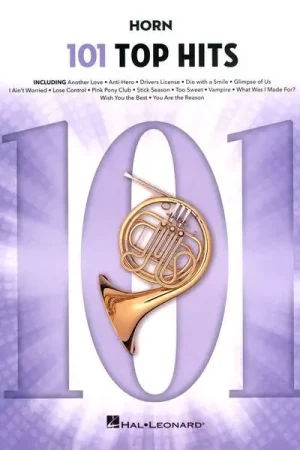Hal Leonard 101 Top Hits for Horn - Achetez maintenant