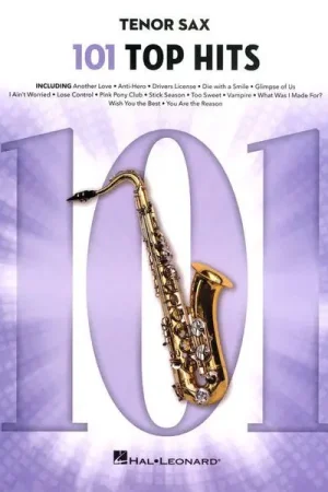 Hal Leonard 101 Top Hits for Tenor Sax - Nouveau lancement