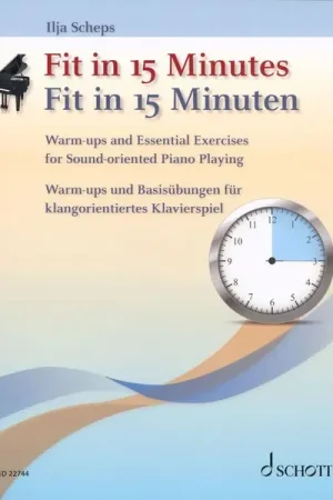 Schott Fit In 15 Minutes Piano | Offre exceptionnelle