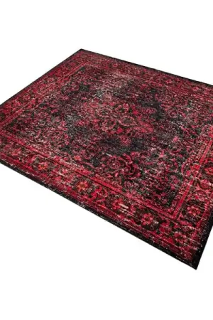 Offre exclusive | Drum N Base Vintage Drum Rug Black-Red