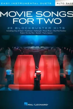 Achetez en ligne | Hal Leonard Movie Songs For Two Saxophones