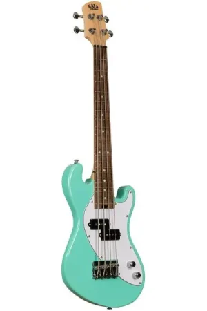 Kala U-Bass 4 Surf Green Fretted | Vente flash