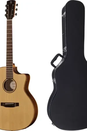Harley Benton CLG-70ASR CE NAT Solid w/Case - Offre exclusive