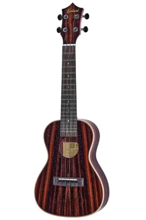 Leolani Macassar Ebony Concert Ukulele - Coup de cœur