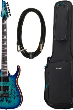 Bon plan - Ibanez GRGR221PA-AQB Bundle
