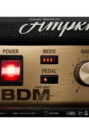 Aujourd'hui seulement | Bogren Digital Ampknob BDM 410 JVM