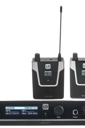 LD Systems U505 IEM Twin Bundle - Aujourd'hui seulement
