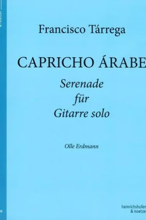 Heinrichshofen Verlag Tárrega Capricho árabe | Prix malin