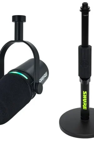 Shure MV7i Desktop Stand Bundle - Soldes