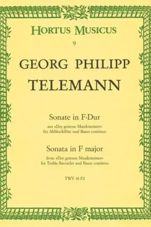Prix mini | Bärenreiter Telemann Sonate TWV 41:F2
