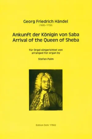 Verlag Dohr Händel Ankunft der Königin | Excellente qualité