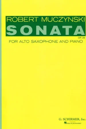 G. Schirmer Muczynski Sonata op. 29 | Plus que quelques pièces