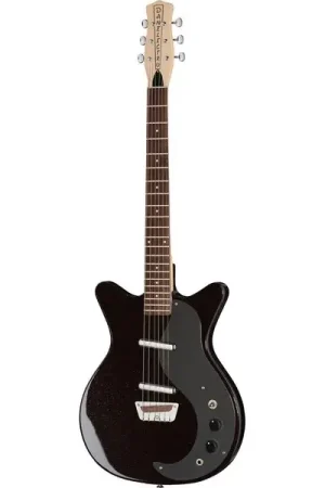 Super offre | Danelectro Classic 59 Maroon Silver Glitt