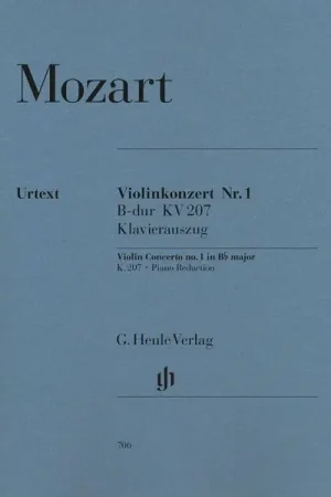 Henle Verlag Mozart Violinkonzert Nr. 1 | Prix promo