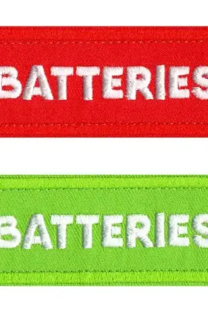 CRDBAG Patches Batteries 4 Pcs - Nouveauté