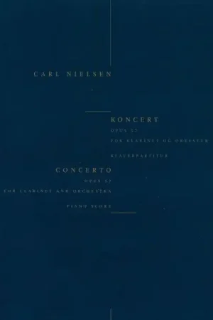 Livraison rapide - Wilhelm Hansen Musikforlag Nielsen Concert for Clarinet