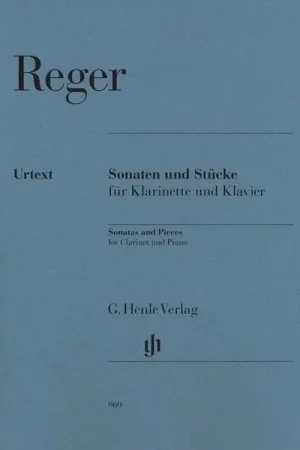 Henle Verlag Reger Sonaten und Stücke - Prix imbattable