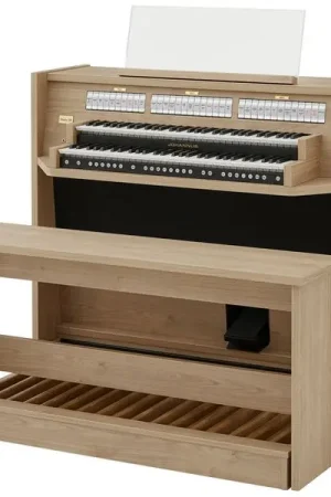 Expédition immédiate - Johannus Studio 260, Fine Oak Concave