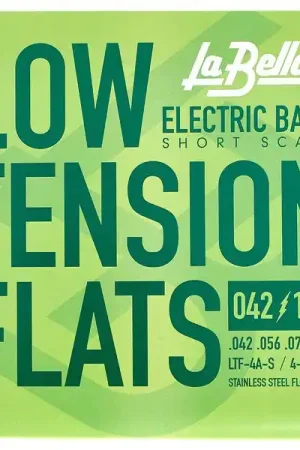 La Bella LTF-4A-S Bass LowTension Flats - Réduction spéciale