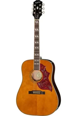 Haute qualité | Epiphone Hummingbird Studio Antique Nat