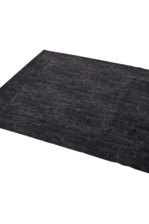 Offre | Drum N Base Woven Back in Black Drum Rug