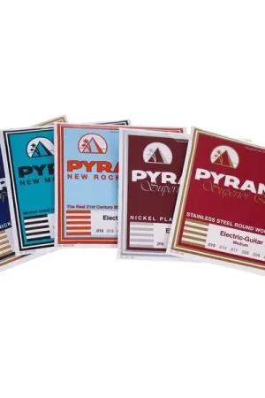 Pyramid 5er Box E-Guitar String Set | Qualité supérieure